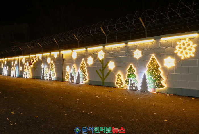 대구 달성군, 'Re:화원 도시숲'에 '화원 겨울빛으로(路)' 점등!